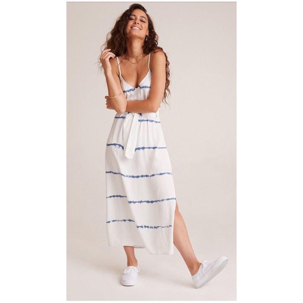 Bella Dahl Tie Dye Stripe Maxi‎ Dress